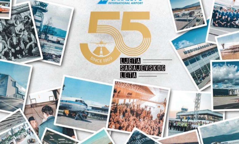godišnjica Međunarodnog aerodroma Sarajevo proslavljena pod sloganom ’55 godina sarajevskih letova’