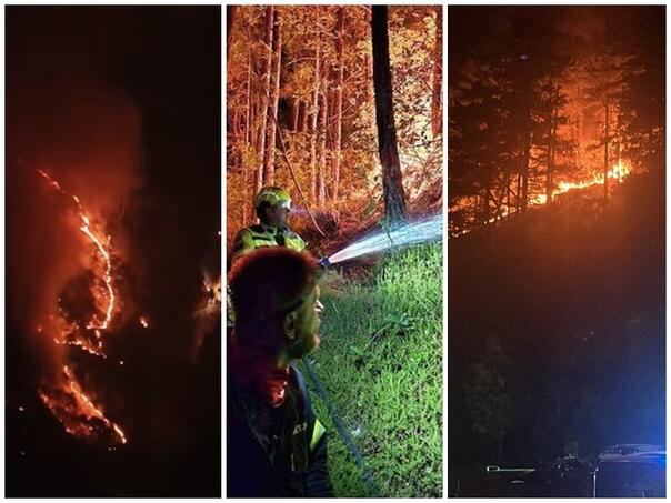Dramaticni Snimci Gasenja Pozara U Konjicu Pogledajte Kako Je Spasen