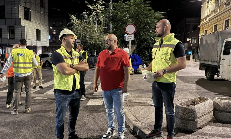 Početak radova na adaptivnom upravljanju saobraćajem na raskrsnici 163 u ponoć