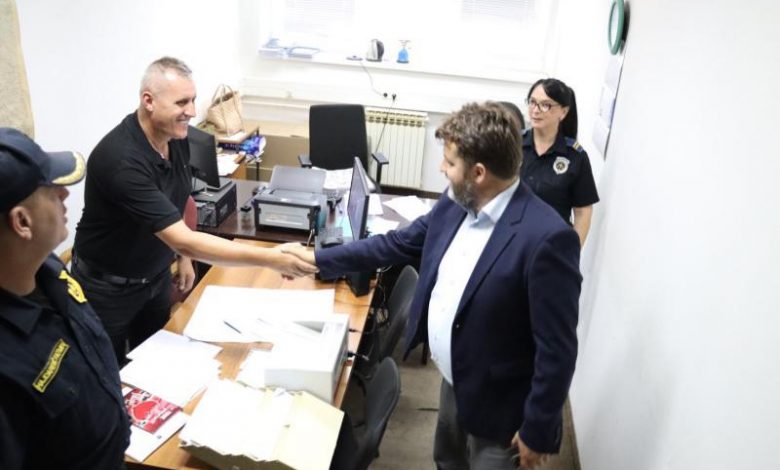 Posjet PU Ilijaš: Admir Katica i Fatmir Hajdarević u posjeti