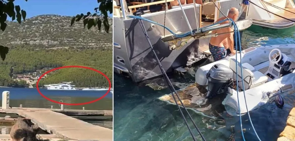 TURČIN U PRITVORU NA 30 DANA Nakon što je snažnim motorima ove jahte projurio na sto metara od obale: “Napravio je štetu kakva se ne pamti!”