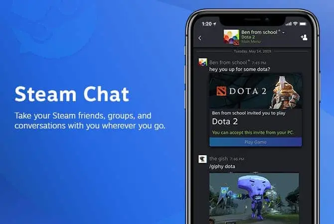 steam-chat