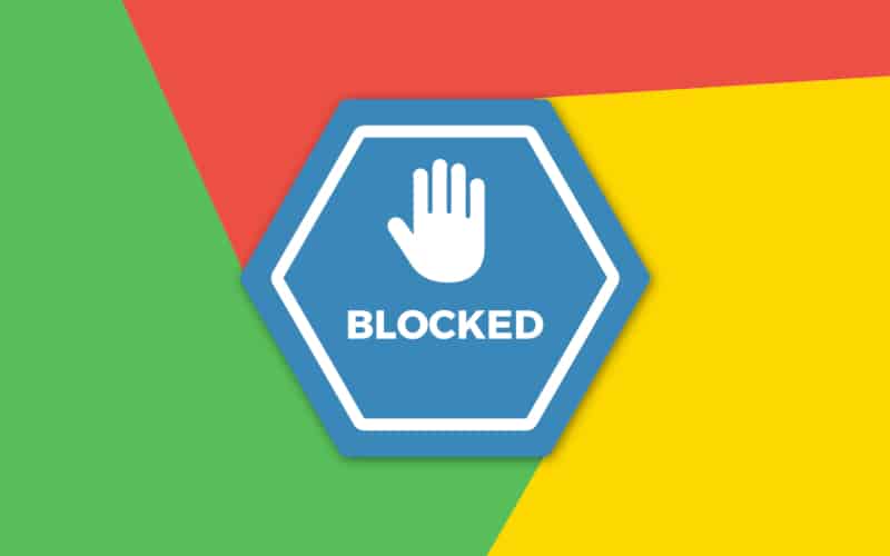 uBlock Origin se gasi, ali na Chromeu su i dalje dostupna 4 bloka za blokiranje oglasa.