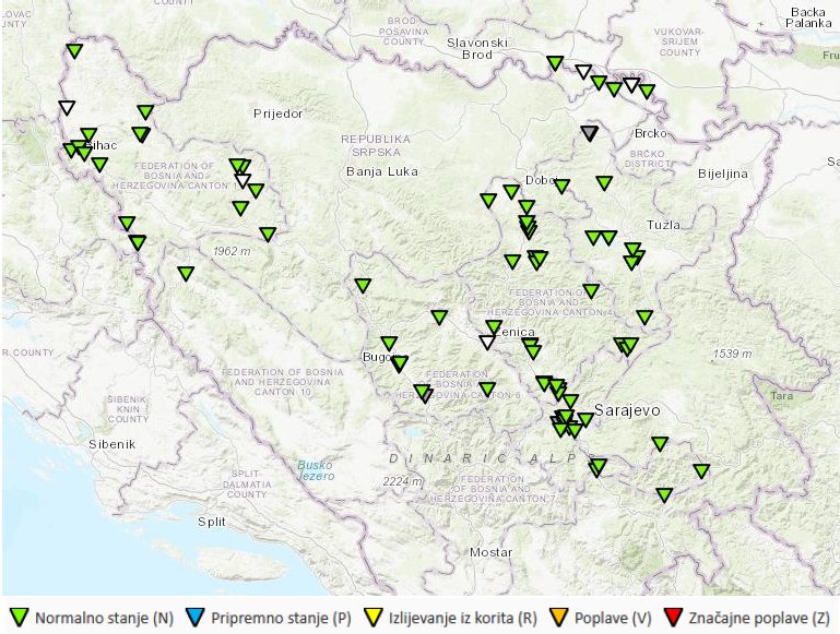 Hidrološko stanje na vodnom području rijeke Save u Federaciji BiH ostaje stabilno – Poslovne novine