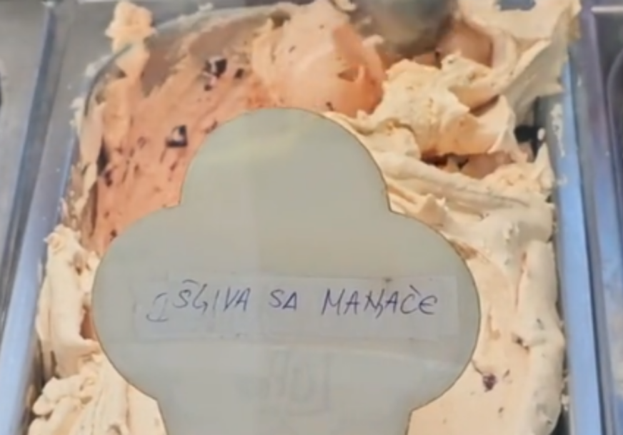 Ko kaže da se u Banjaluci uživa samo u pekmezu i rakiji: Sada možete uživati u sladoledu od šljiva sa Manjače