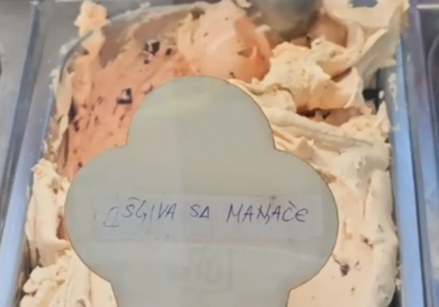 Ko kaže da se u Banjaluci uživa samo u pekmezu i rakiji: Sada možete uživati u sladoledu od šljiva sa Manjače