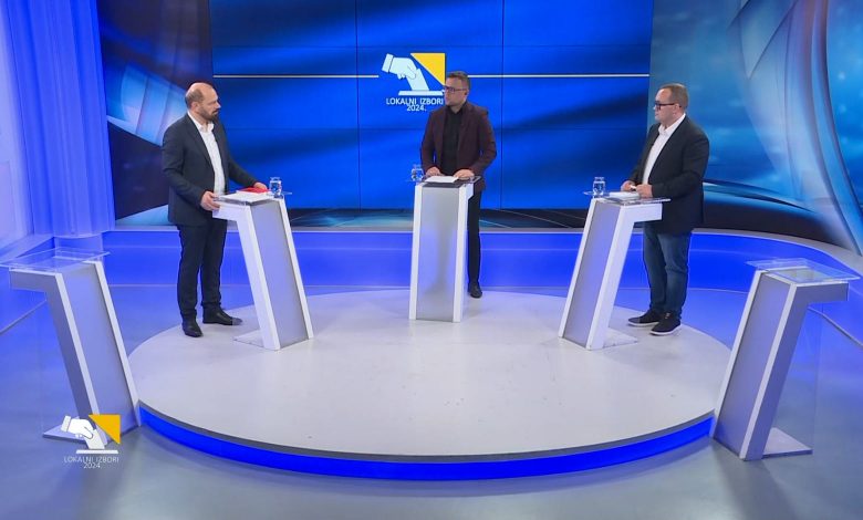 Lokalni izbori 2024: Rasprava kandidata za načelnika Općine Centar