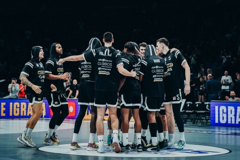 PARTIZAN JE OTVORIO ABA SEZONU: Crno-beli rutinski savladali Čačane, Duljaj prisustvovao sa tribina (FOTO)