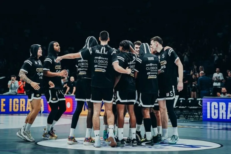 PARTIZAN JE OTVORIO ABA SEZONU: Crno-beli rutinski savladali Čačane, Duljaj prisustvovao sa tribina (FOTO)