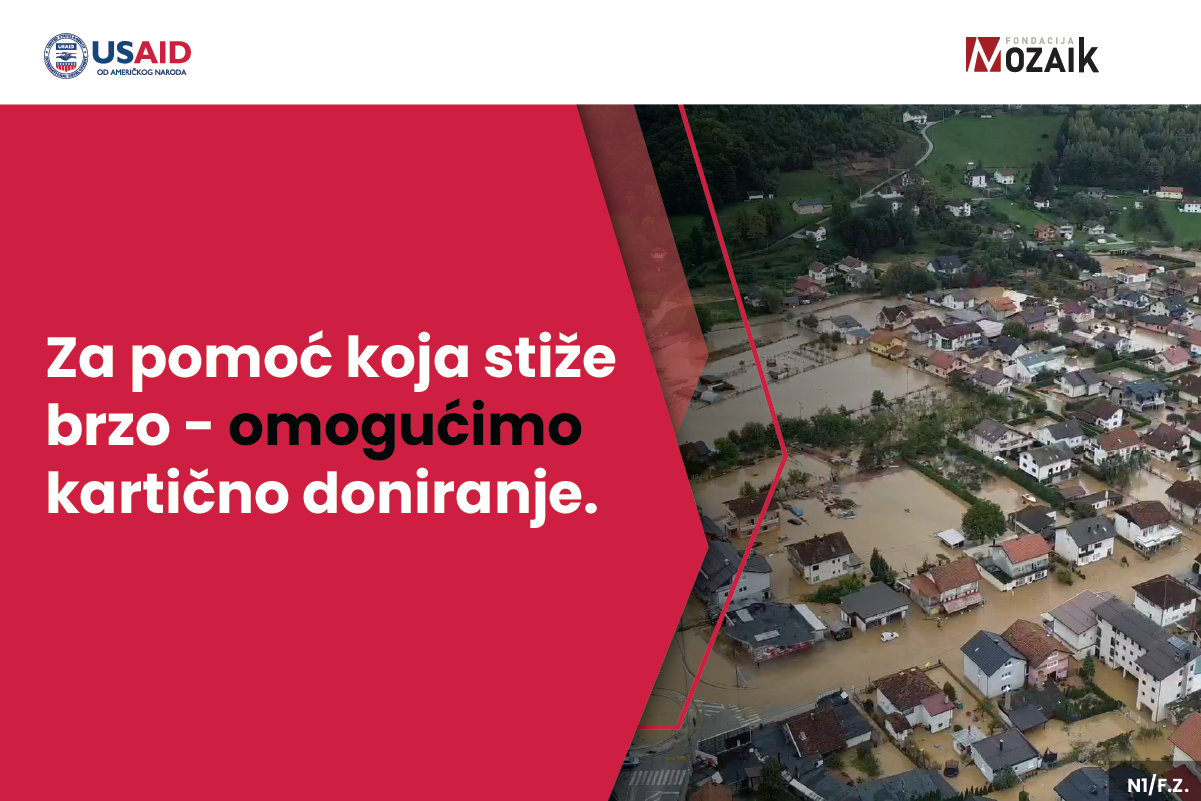 Inicijativa za brzo usvajanje kartičnog doniranja za sve humanitarne organizacije u FBiH – Poslovne novine