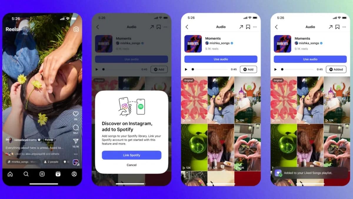 Integracija Instagrama sa Spotifyjem je sada moguća.