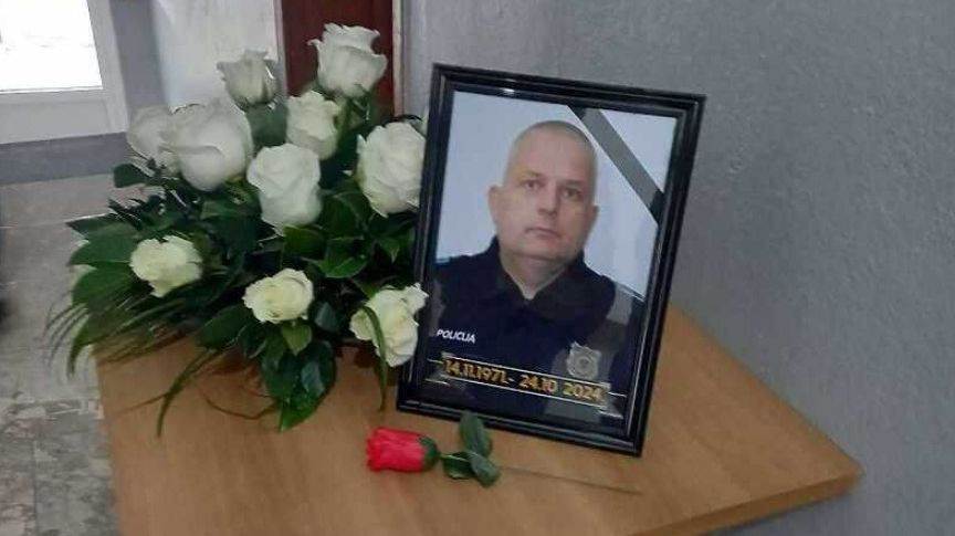 Policajci su odali počast ubijenom kolegi Ozrenu Maranu: Opisali su ga kao profesionalca i istaknutog istražitelja.