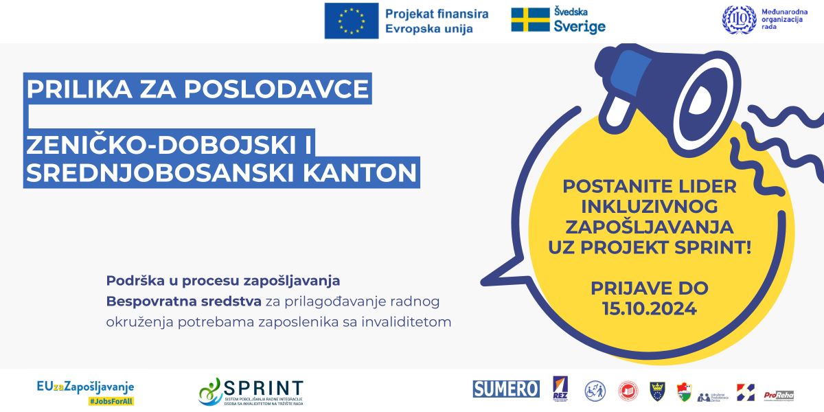 Postanite vođa u inkluzivnom zapošljavanju sa projektom SPRINT! – Poslovne novine