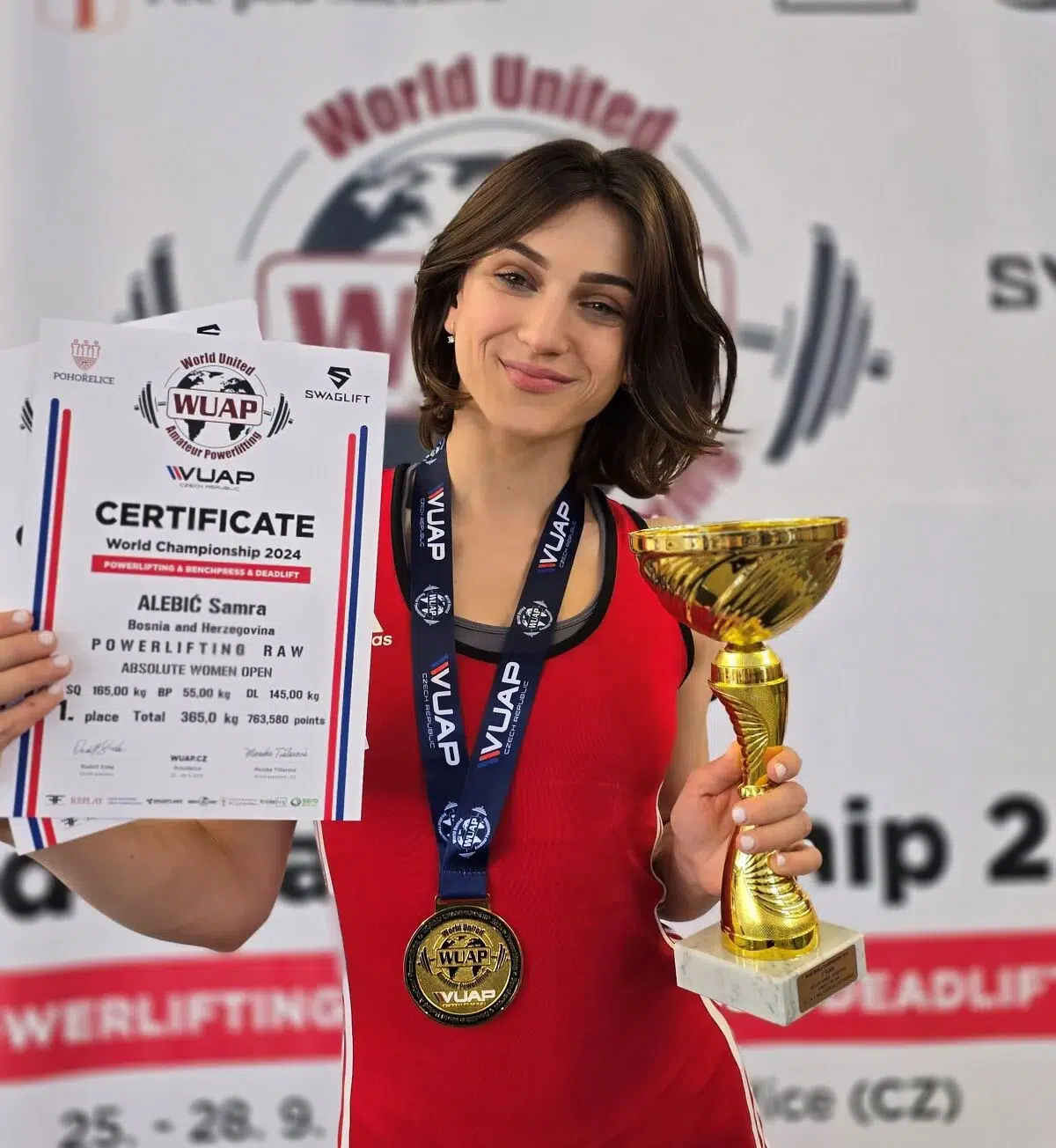 Samra Alebić obara svjetski rekord u čučnju na SP-u u powerliftingu, postaje najbolja