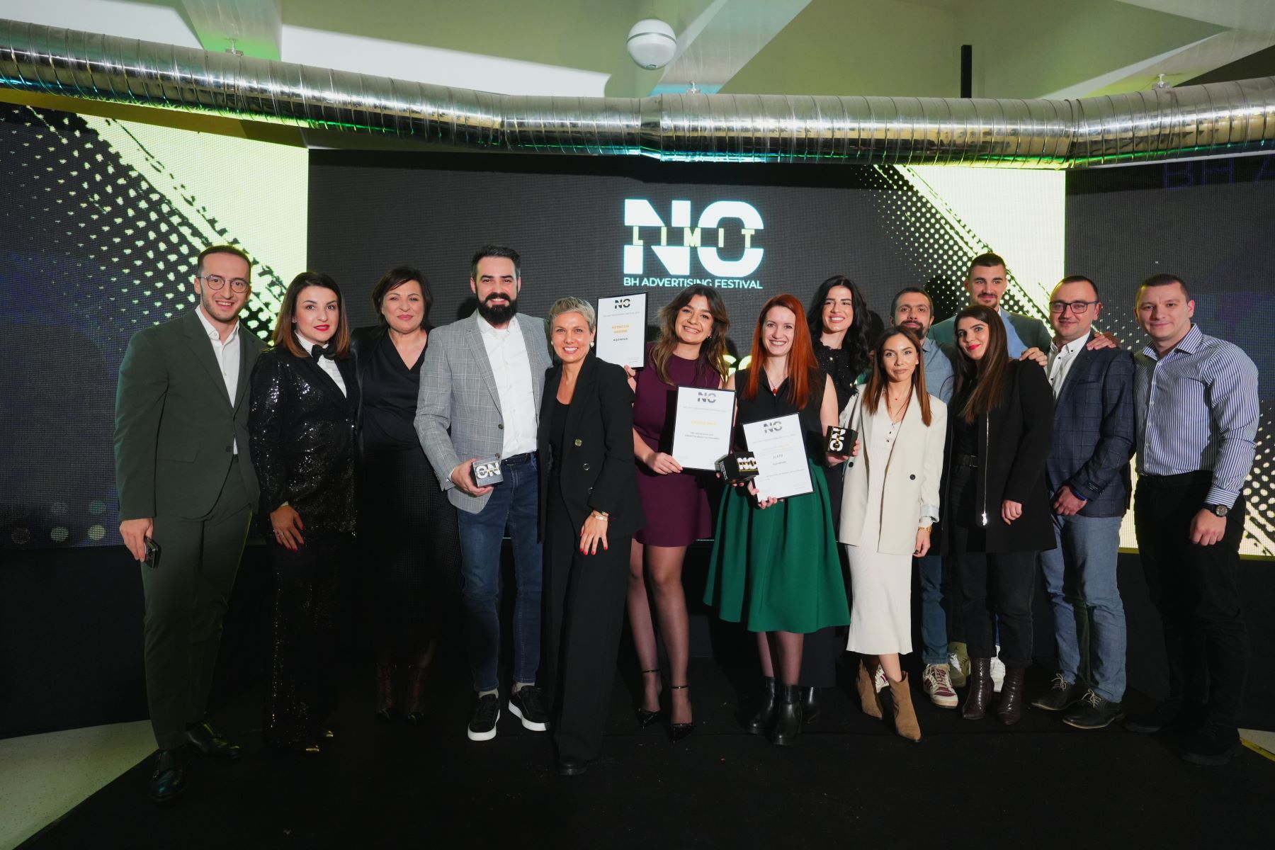 Održana svečana dodjela nagrada NO LIMIT BH Advertising Festivala 2024 – Poslovne novine