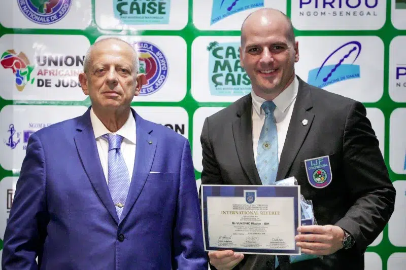 Džudo sudija iz BiH Mladen Vuković stekao najviše sudijsko zvanje