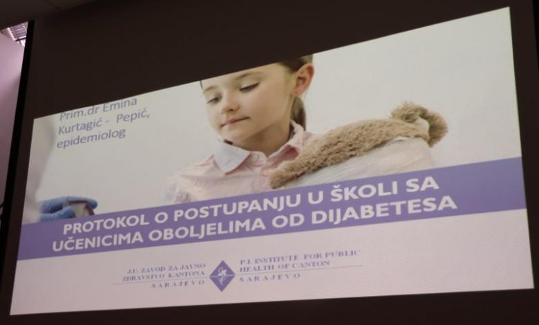 Edukacija školskih radnika o podršci učenicima s dijabetesom započela u Kantonu Sarajevo