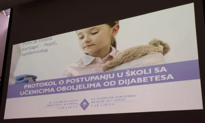 Edukacija školskih radnika o podršci učenicima s dijabetesom započela u Kantonu Sarajevo
