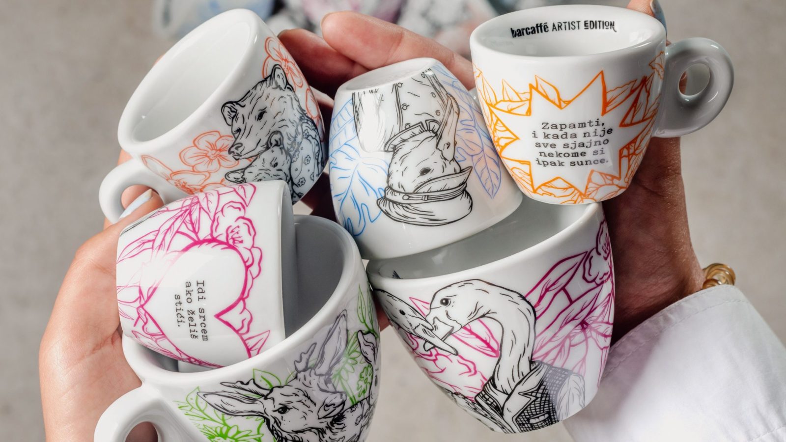 Stigla je jedna od najhrabrijih kolekcija Barcaffè Artist Edition do sada – vaše omiljene šalice čekaju na vas