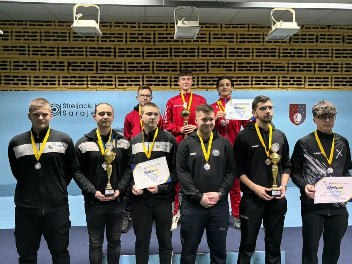 Streljački klub Sarajevo dominirao i osvojio najviše ekipnih titula u 5. kolu Premijer lige