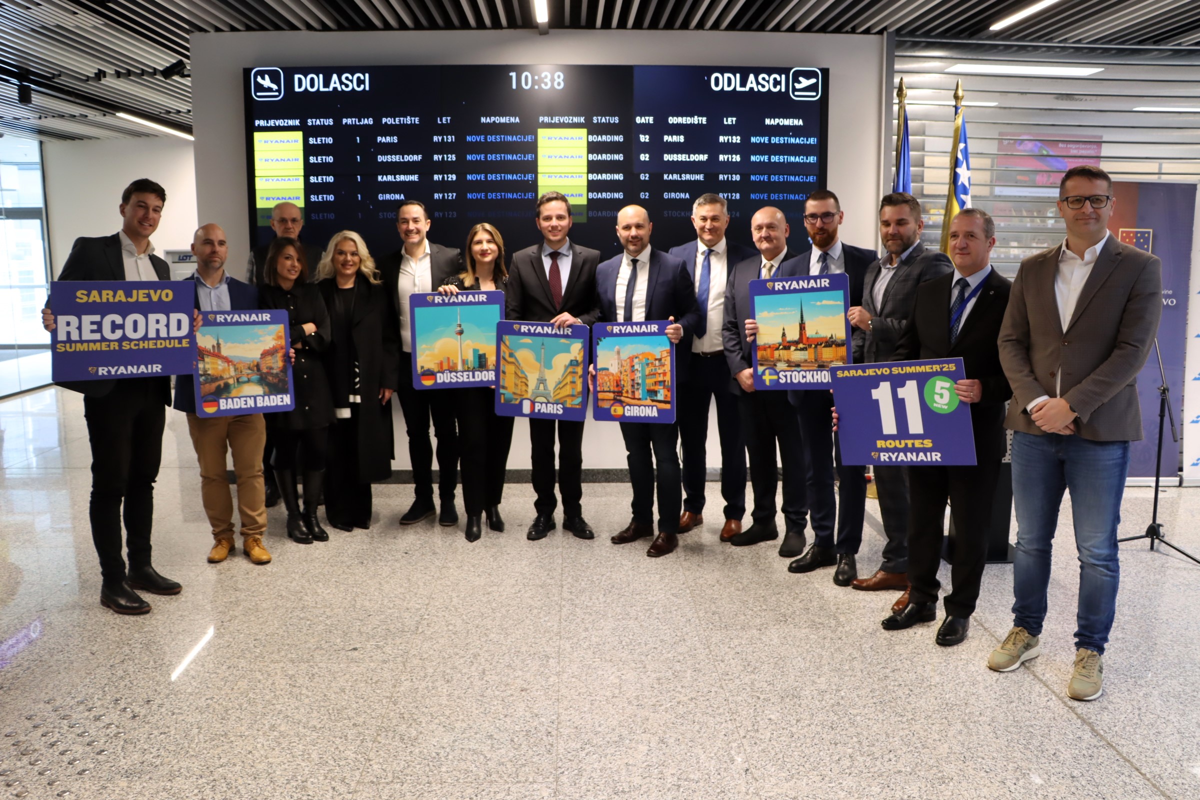 Ryanair udvostručuje saobraćaj u Sarajevu za ljeto 2025. – Poslovne novine
