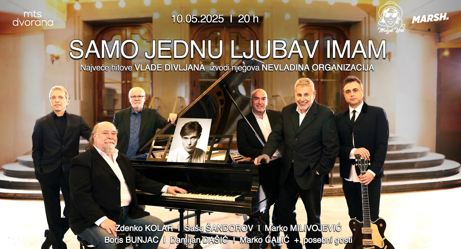 “Imam samo jednu ljubav” // MTS Hall // 10.05.