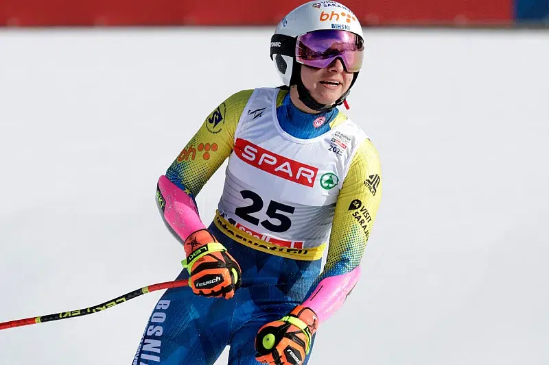Muzaferija zauzela 27. mjesto u Super-G utrci na SP-u, Venier postala prvakinja