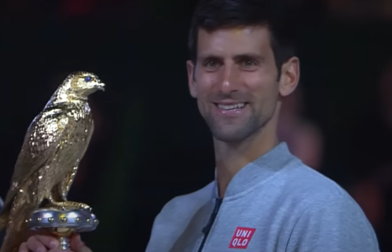 Novak opet u Dohi: Sjećate li se koliko je šalica podigla?