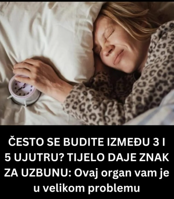 Budite Se Izmedu 3 I 5 Ujutru To Je Znak