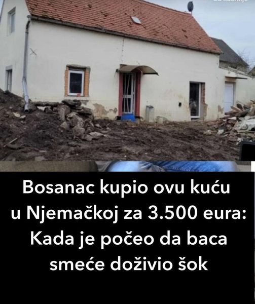 Bosanac Kupio Ovu Kucu U Njemackoj Za 3500 Eura Kada
