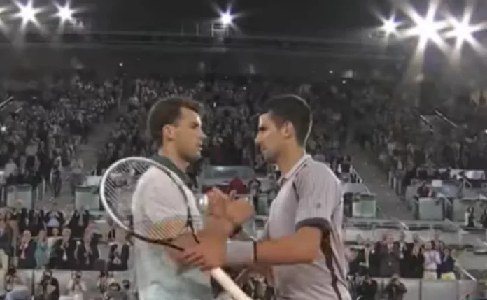 Dimitrov I Novak Igraju 14
