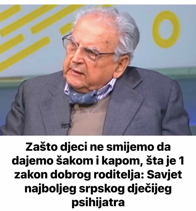 Zasto Djeci Ne Smijemo Da Dajemo Sakom I Kapom Sta