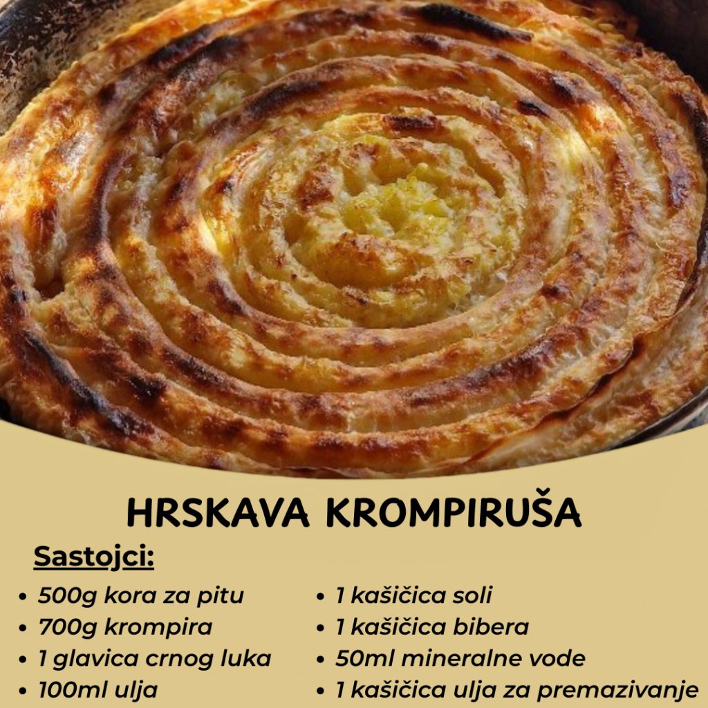 Krompiruša – Meni nema bolje: Domaća pita s hrskavim koricama