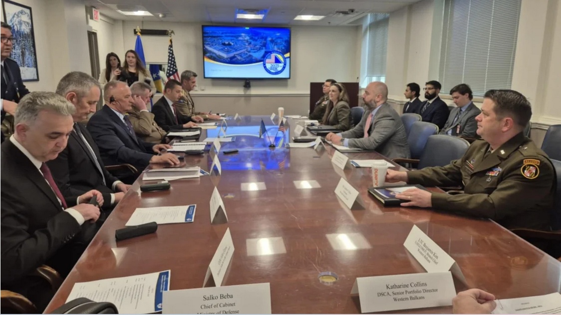 Helez i delegacija BiH u Pentagonu: Prenijeta im je važna poruka predsjednika Trumpa