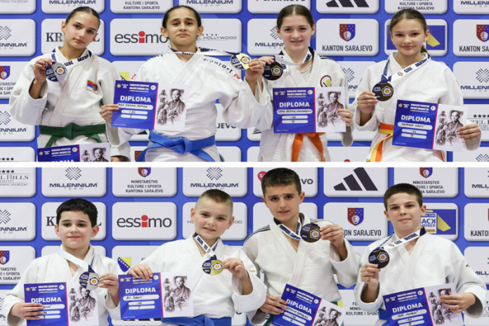 Mladi Dzudisti Potvrdili Kvalitet Cetiri Zlata Za Bih