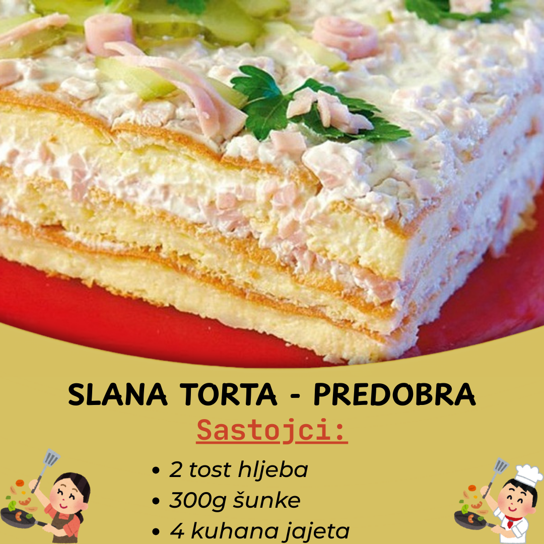 SLANA TORTA – Ništa ukusnije nisam probala odavno!
