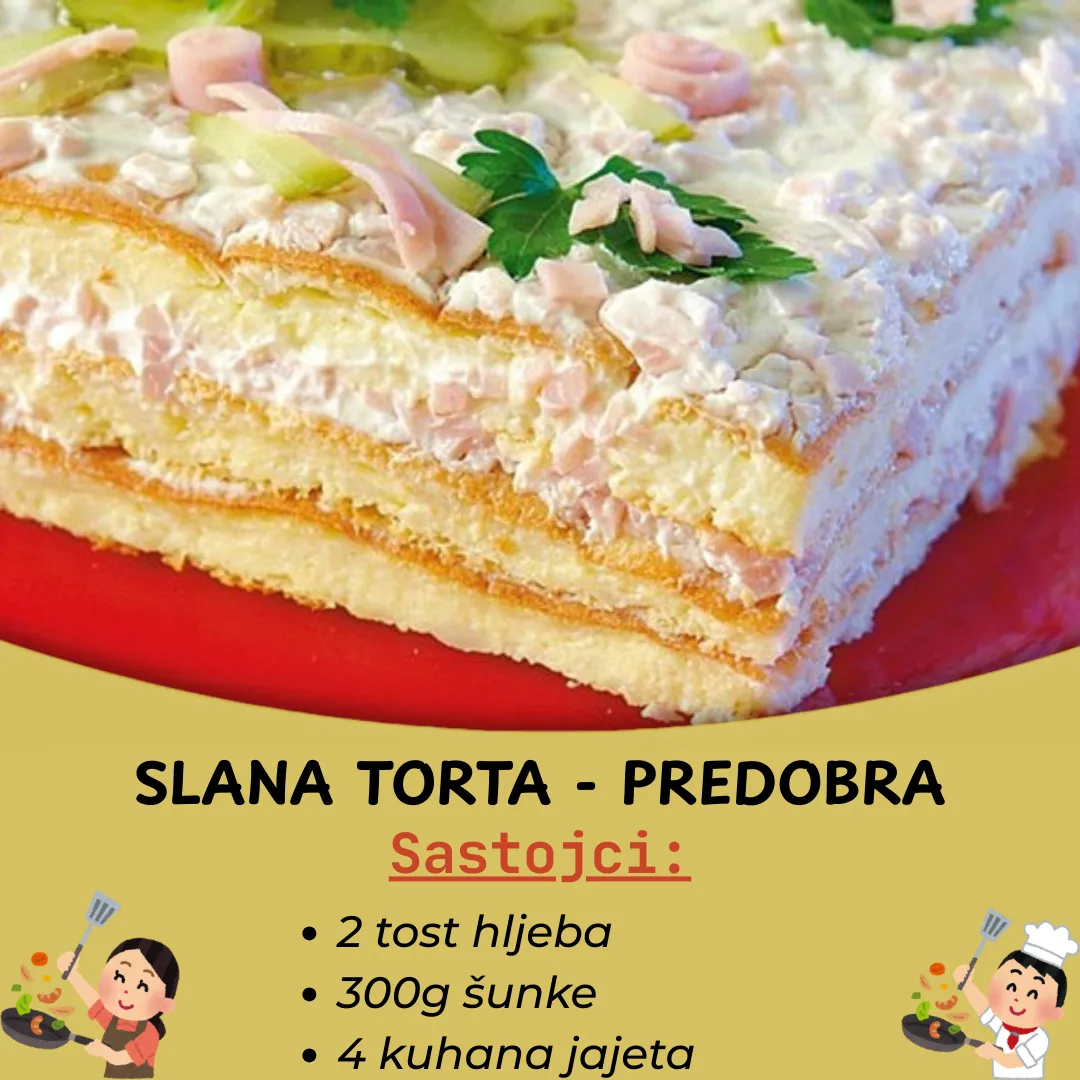 SLANA TORTA – Ništa ukusnije nisam probala odavno!