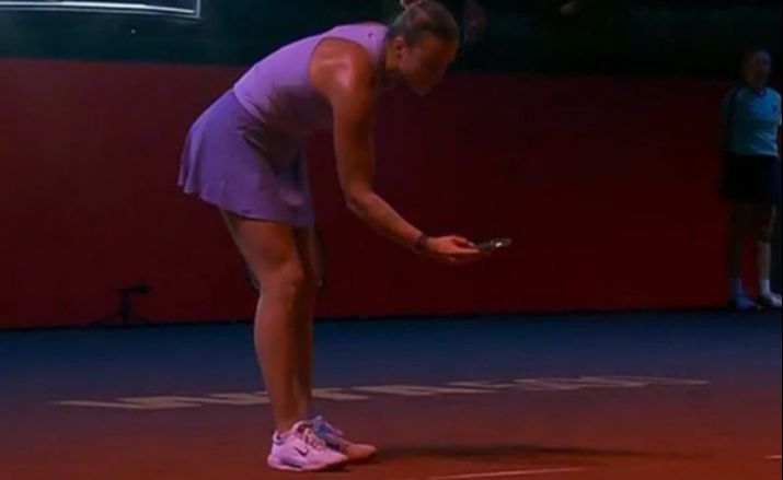 Sabalenka odlučila dokazati da je oštećena: Usred meča fotografirala trag koji je loptica ostavila