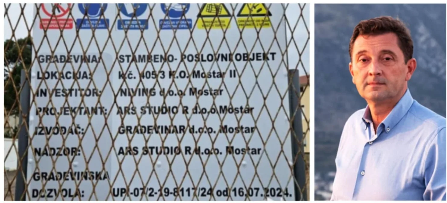 Samovolja i kriminal mostarskog gradonačelnika Kordića: Zaustavljeni radovi na spornoj lokaciji