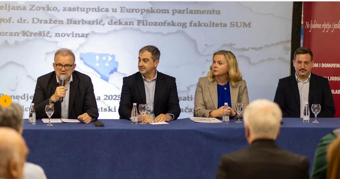Tribina u Mostaru: Evo ko je po Čovićevom nalogu krenuo u separatizam