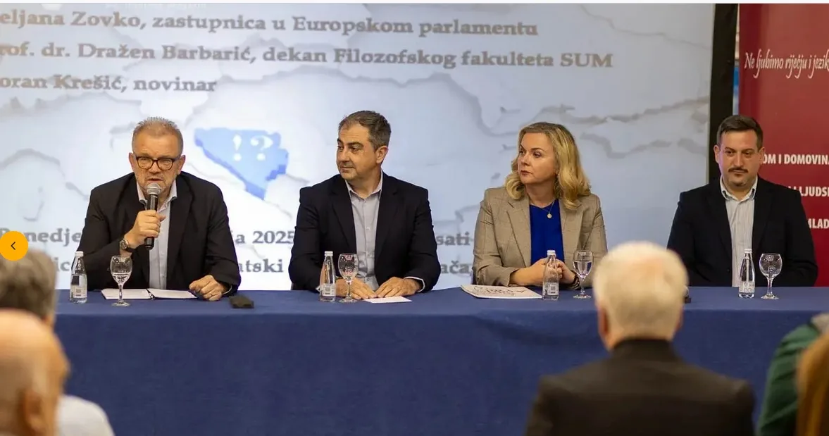 Tribina u Mostaru: Evo ko je po Čovićevom nalogu krenuo u separatizam