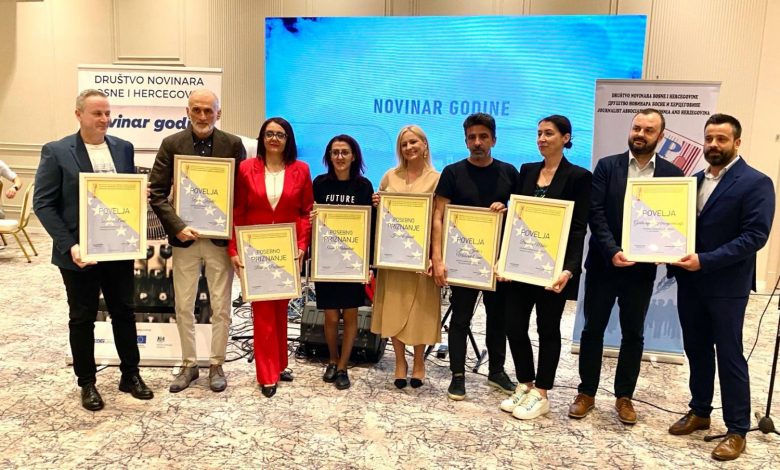 Društvo novinara BiH dodijelilo novinarske nagrade za 2024. godinu