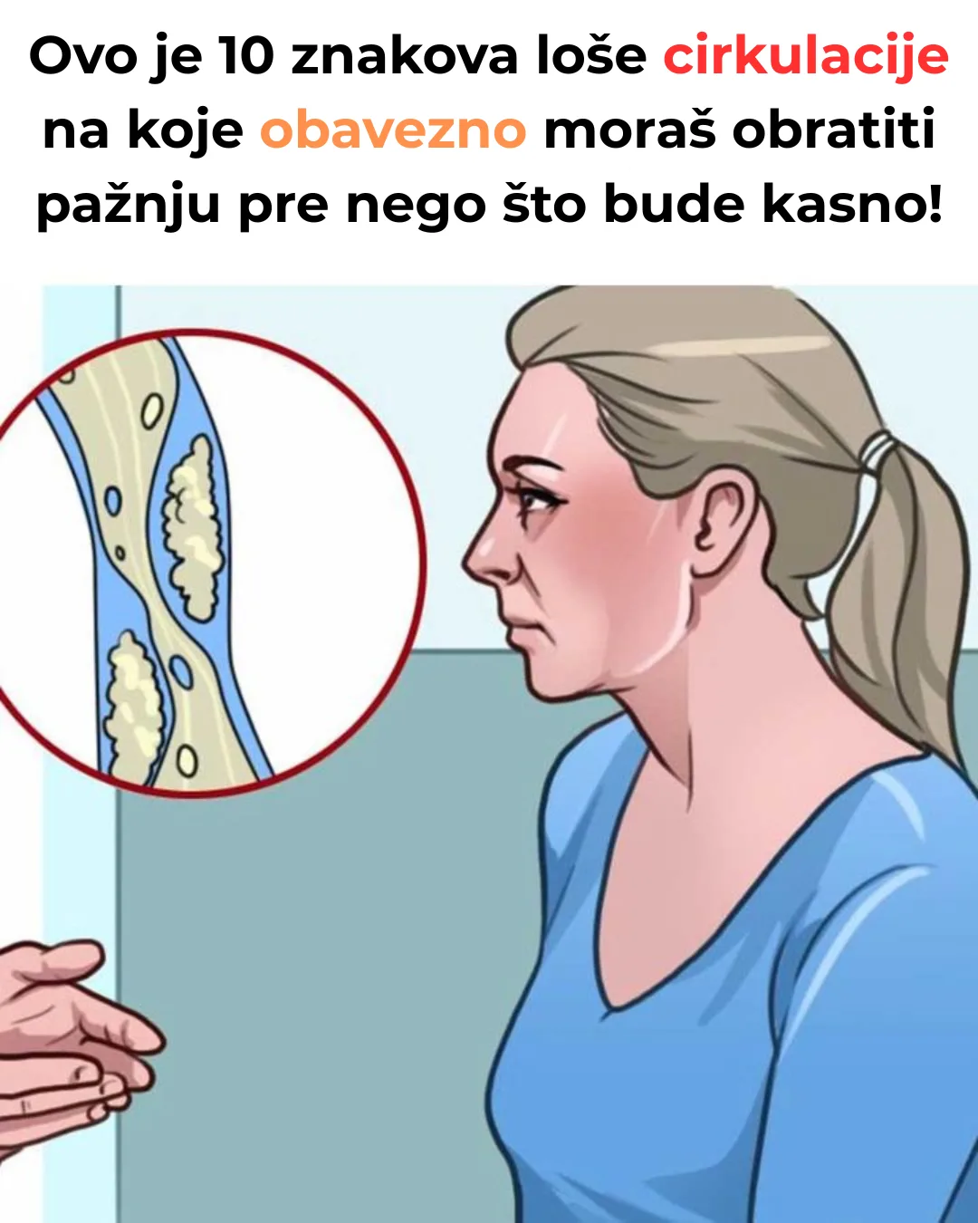 Ovo je 10 znakova loše cirkulacije na koje obavezno moraš obratiti pažnju pre nego što bude kasno!