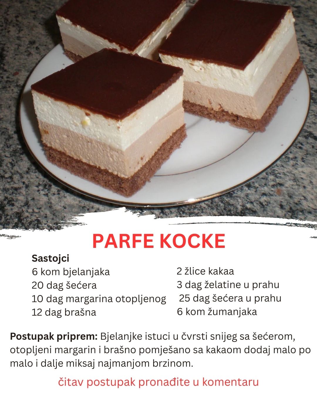 Parfe Kocke mekane kao san – Kako da ih savršeno napravite!
