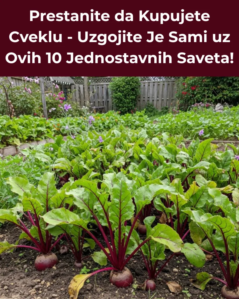 Prestanite da Kupujete Cveklu – Uzgojite Je Sami uz Ovih 10 Jednostavnih Saveta!