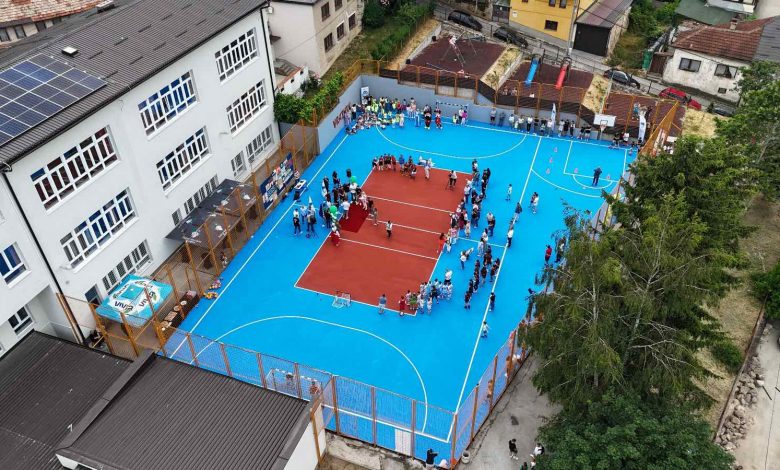 Otvoreno obnovljeno multifunkcionalno sportsko igralište OŠ „Hamdija Kreševljaković“