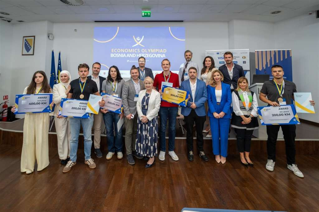 Državno finale Ekonomske olimpijade 2025 održano u Centralnoj banci BiH – Business Magazine