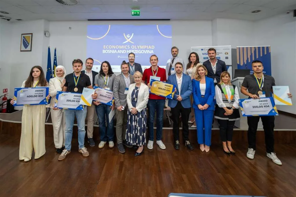 Državno finale Ekonomske olimpijade 2025 održano u Centralnoj banci BiH – Business Magazine