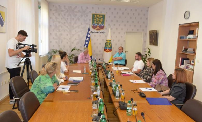 Ministar Pandurević u radnoj posjeti Općini Centar
