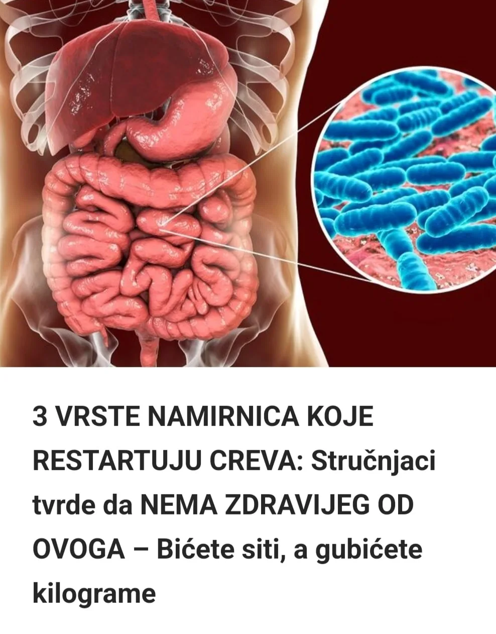 Zaboravite na nadutost i umor – Evo koje tri namirnice brišu toksine i salo kao rukom